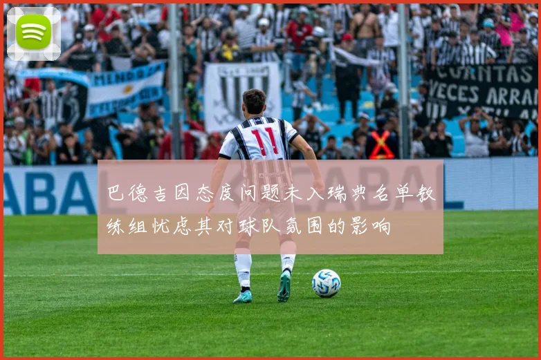 巴德吉因态度问题未入瑞典名单教练组忧虑其对球队氛围的影响